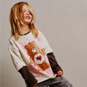 ZARA MEDIUM WEIGHT CARE BEARS T-SHIRT